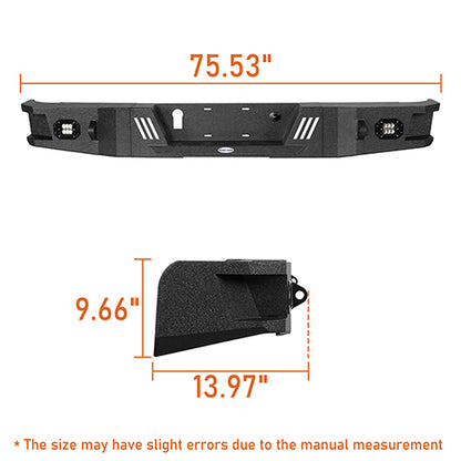 Front Bumper / Rear Bumper / Roof Rack for 2007-2013 Toyota Tundra Crewmax - LandShaker 4x4 LSG.5200+5206+5202 38