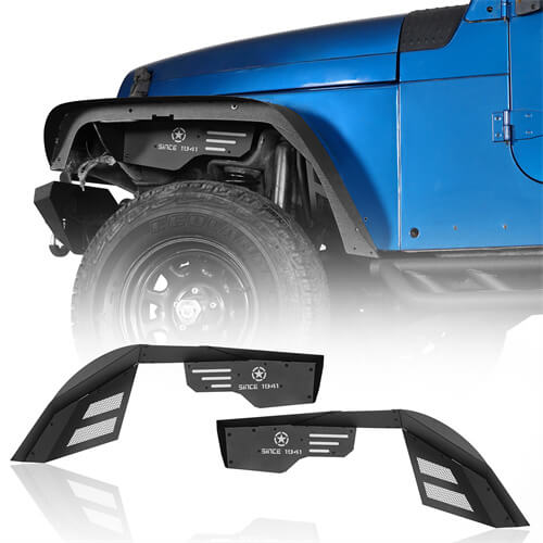 Off-Road Front & Rear Inner Fender Liners For 1997-2006 Jeep Wrangler TJ - LandShaker