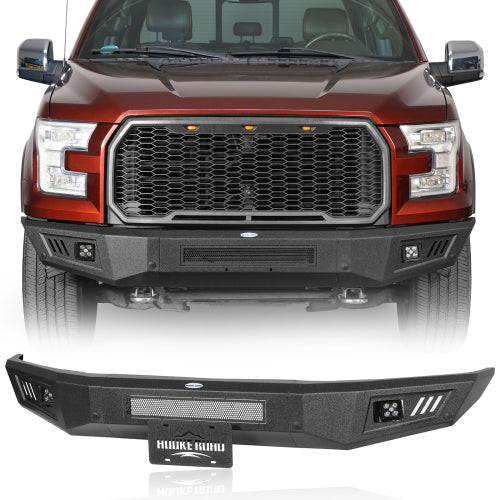 LandShaker Full-Width Front Bumper for 2015-2017 Ford F-150, Excluding Raptor lsg8281 1