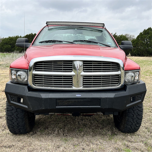 LandShaker Full Width Front Bumper for 2003-2005 Ram 2500, Excluding Diesel Models lsg6460 4