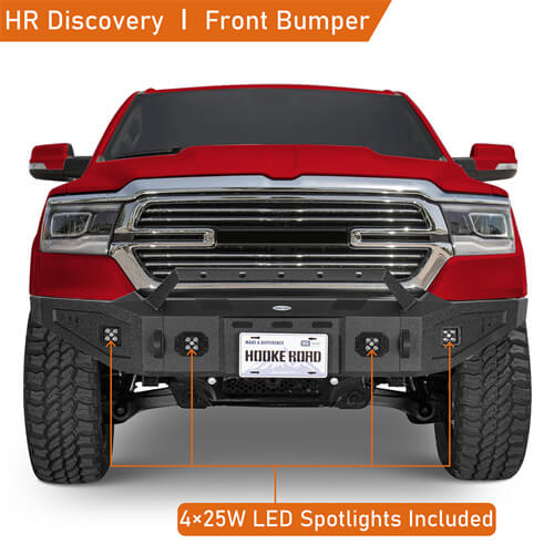 Discovery Ⅰ Full Width Front Bumper For 2019-2024 Ram 1500 - LandShaker-lsg6035-4