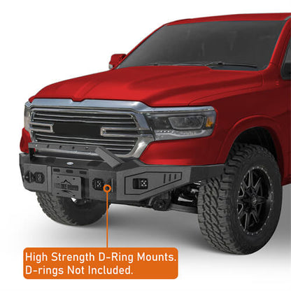 Discovery Ⅰ Full Width Front Bumper For 2019-2024 Ram 1500 - LandShaker-lsg6035-5