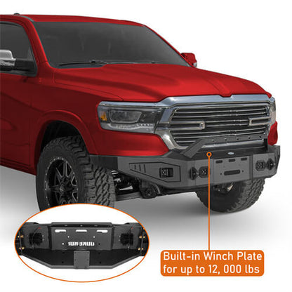 Discovery Ⅰ Full Width Front Bumper For 2019-2024 Ram 1500 - LandShaker-lsg6035-6