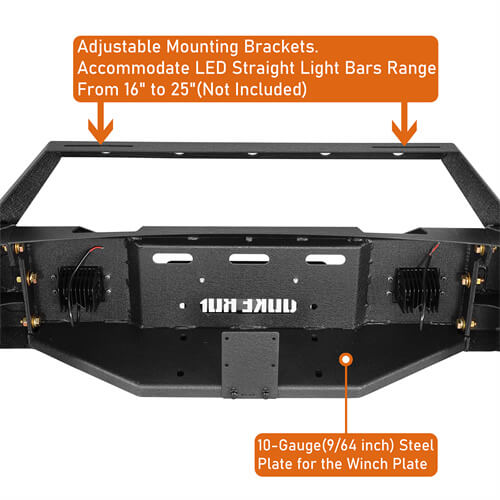 Discovery Ⅰ Full Width Front Bumper For 2019-2024 Ram 1500 - LandShaker-lsg6035-9