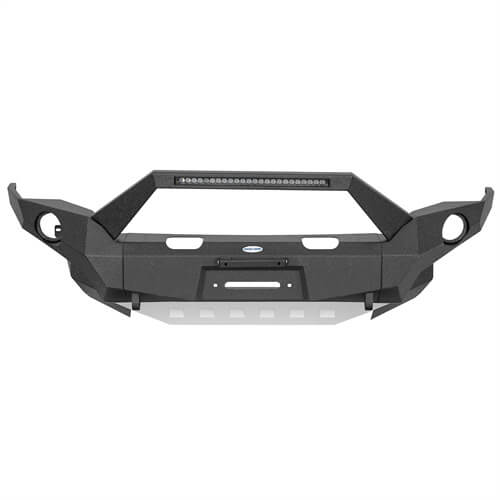 Full-Width Front Bumper w/ LED Light Bar For 2014-2024 Toyota 4Runner - LandShaker