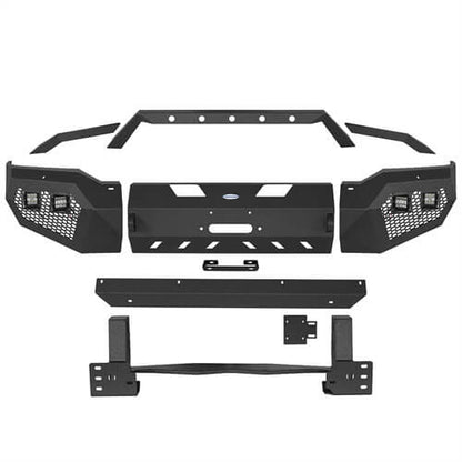 Full Width Front Bumper & Rear Bumper for 2007-2013 Toyota Tundra - LandShaker 4x4 LSG.5200+5206 24