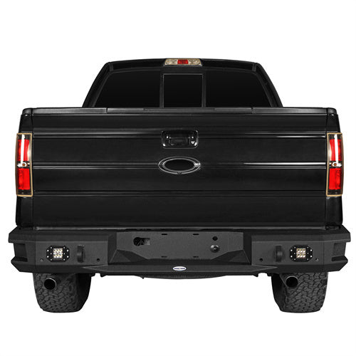 Ford F-150 Front Bumper & Rear Bumper for 2009-2014 Ford F-150, Excluding Raptor - LandShaker 4x4 LSG.8202+LSG.8203 8