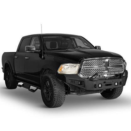 Dodge Ram Full Width Front Bumper w/ Winch Plate for 2013-2018 Dodge Ram 1500  - LandShaker 4x4 l6001s 5