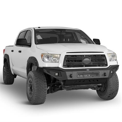 Tundra Front Bumper w/Skid Plate for 2007-2013 Toyota Tundra  - LandShaker 4x4 l5204s 5