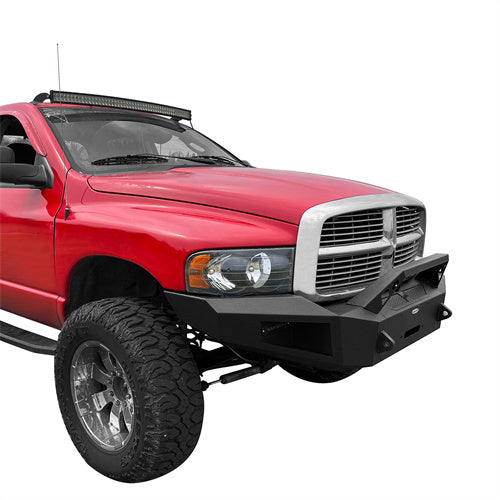 LandShaker Full Width Front Bumper w/ Winch Plate for 2003-2005 Ram 2500, Excluding Diesel Model lsg6464ab 3