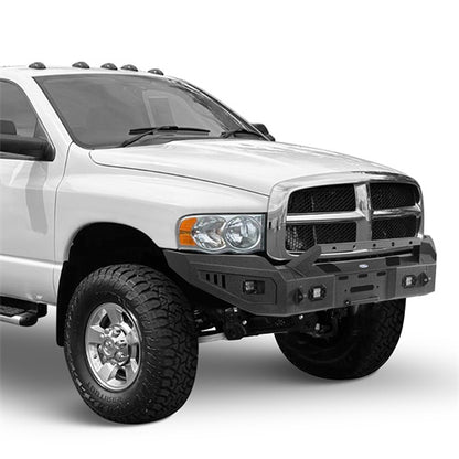 LandShaker Full Width Front Bumper w/ Winch Plate for 2003-2005 Ram 2500, Excluding Diesel Models sg6465 2