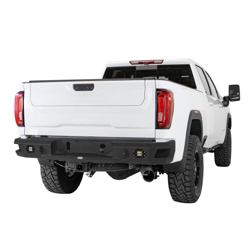 LandShaker GMC Sierra 2500HD Rear Bumper w/ LED Floodlights for 2020-2023 GMC Sierra 2500HD lsg9203 3