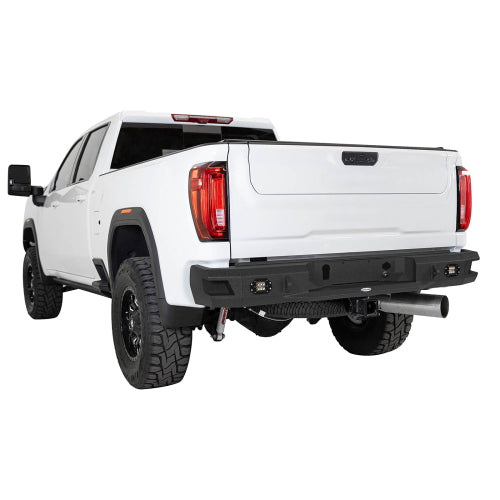 LandShaker GMC Sierra 2500HD Rear Bumper w/ LED Floodlights for 2020-2023 GMC Sierra 2500HD lsg9203 4