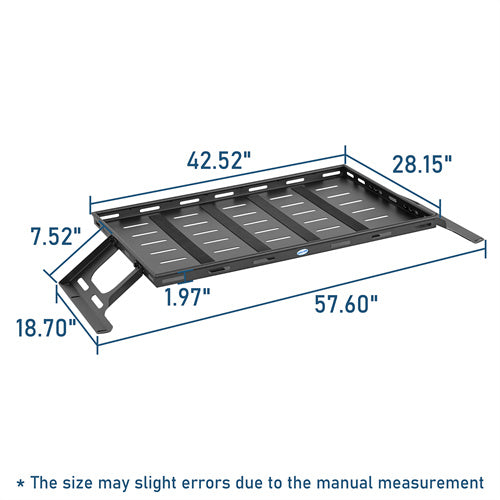 Interior Cargo Rack For 1987-2006 Jeep Wrangler YJ TJ(Excluding Unlimited) - LandShaker4x4