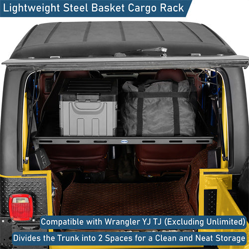 Interior Cargo Rack For 1987-2006 Jeep Wrangler YJ TJ(Excluding Unlimited) - LandShaker4x4