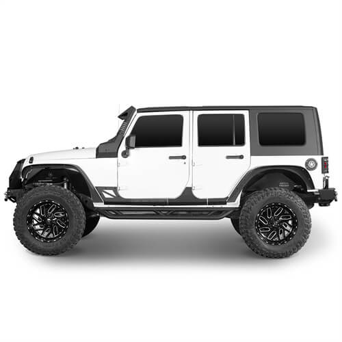 Jeep JK Body Armor Cladding for 2007-2018 Jeep Wrangler JK 4 Door - LandShaker 4x4 ls2045s 2