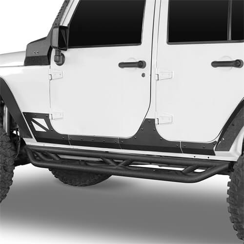 Jeep JK Body Armor Cladding for 2007-2018 Jeep Wrangler JK 4 Door - LandShaker 4x4 ls2045s 6