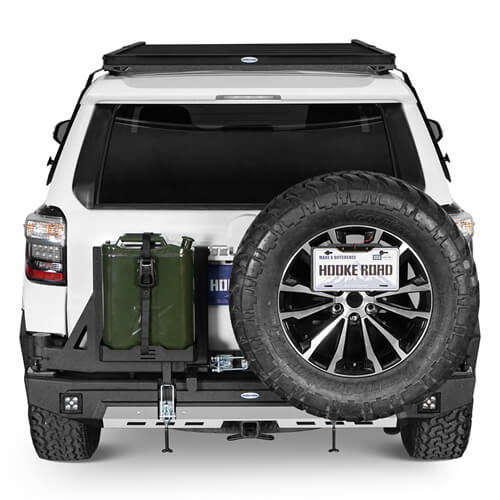 KarooCargo Rear Bumper w/ 5.3-Gallon Jerry Can Holder For 2010-2024 Toyota 4Runner - LandShaker-lsg9811-2