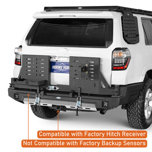 KarooCargo Rear Bumper w/ 5.3-Gallon Jerry Can Holder For 2010-2024 Toyota 4Runner - LandShaker-lsg9811-8