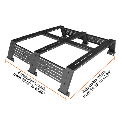 LandShaker 12.2" High Overland Truck Bed Rack for Truck lsg9908s 7