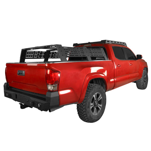 LandShaker 12.2" High Overland Bed Rack for 2007-2023 Toyota Tundra & 2005-2023 Toyota Tacoma lsg9907s 3