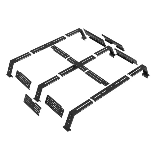 LandShaker 12.2" High Overland Bed Rack for 2007-2023 Toyota Tundra & 2005-2023 Toyota Tacoma lsg9907s 9