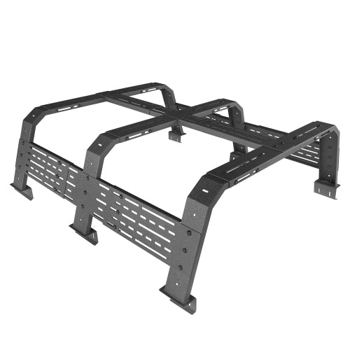 LandShaker Overland Bed Rack 18.8" High for Ford Ranger & GMC Canyon & Chevrolet Colorado & Jeep Gladiator JT lsg9902s 5