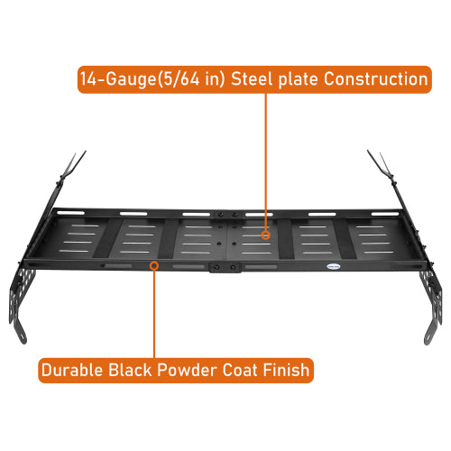 LandShaker Rear Window Molle Panel & Interior Cargo Rack Kit for 2010-2024 Toyota 4Runner lsg9803s 11