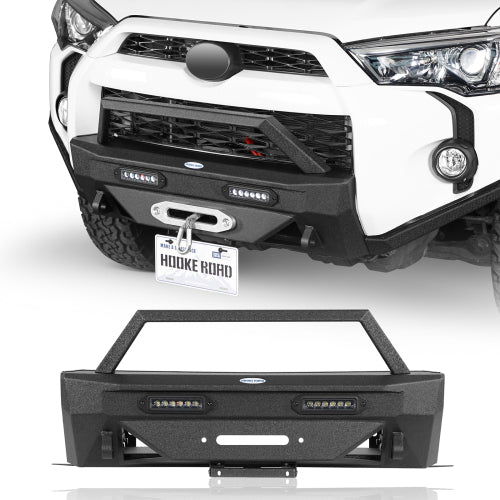 LandShaker Stubby Front Bumper for 2014-2024 Toyota 4Runner, Excluding Limited & Nightshade lsg9809s 1