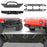 Jeep JT Mid Width Front Bumper / Rear Bumper / Running Boards for 2020-2023 Jeep Gladiator JT - LandShaker 4x4 LSG.3018+7003+7000 1