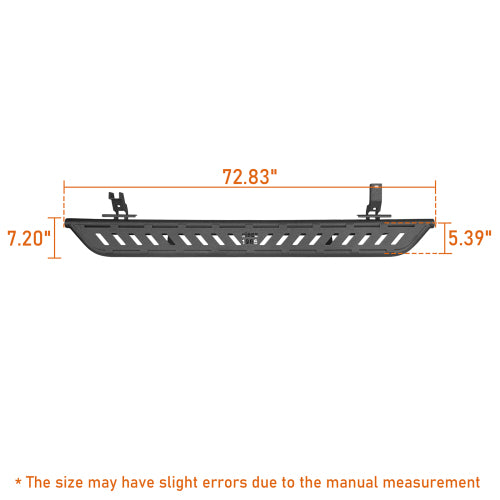 LandShaker Nerf Side Step Bars Running Boards for 2021-2022 Ford Bronco 4-Door lsg8902s 6