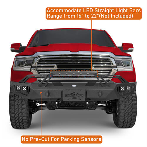 Off-Road Front Bumper For 2019-2024 Ram 1500 - LandShaker-lsg6036-5