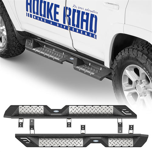 Nerf Side Step Bars For 2010-2024 Toyota 4Runner (Excluding Limited, Nightshade, TRD Sport & 10-13 SR5) - LandShaker4x4