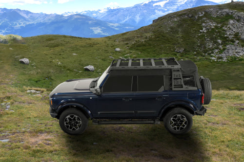 LandShaker Overland Aluminum Roof Rack for 2021-2023 Ford Bronco 4-Door Soft Top lsg8924s  4