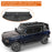 LandShaker Overland Aluminum Roof Rack for 2021-2023 Ford Bronco 4-Door Soft Top lsg8924s  9