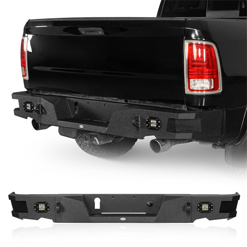 Dodge Ram Rear Bumper for 2009-2018 Dodge Ram 1500  - LandShaker 4x4 l6002s 2