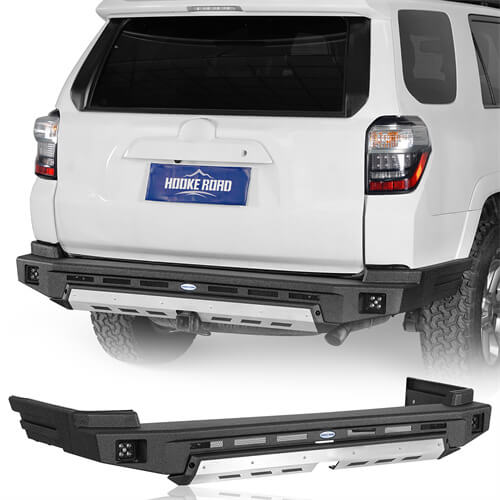 GuardianⅠRear Bumper w/ LED spotlights For 2010-2024 Toyota 4Runner - LandShaker-lsg9810-1