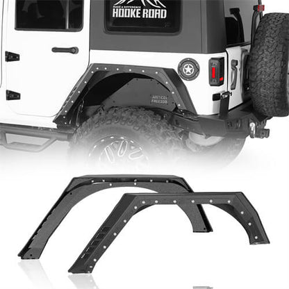 Bulwark Rear Fender Flares For 2007-2018 Jeep Wrangler JK 4-Door - LandShaker-lsg2104-1