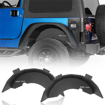 Off-Road Front & Rear Inner Fender Liners For 1997-2006 Jeep Wrangler TJ - LandShaker