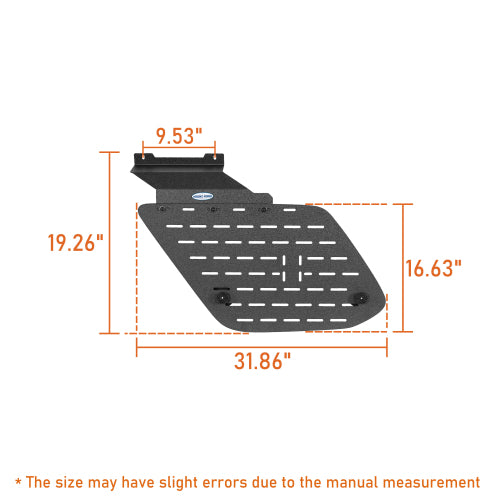 LandShaker Rear Window Exterior Storage Panel Molle Panel Kit for 2010-2024 Toyota 4Runner lsg9804s 7