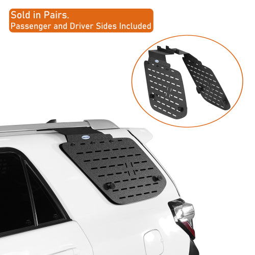 LandShaker Rear Window Exterior Storage Panel Molle Panel Kit for 2010-2024 Toyota 4Runner lsg9804s 8