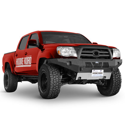 Road Trip Full-Width Front Bumper w/ LED Lights For 2005-2011 Toyota Tacoma - LandShaker4x4