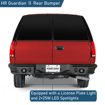 Road Trip Rear Bumper For 1992-1999 Chevy Suburban Tahoe/GMC Yukon - LandShaker4x4