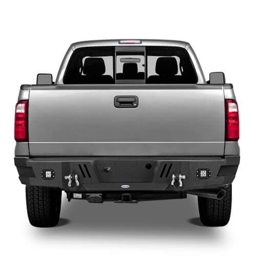 Aftermarket Rear Bumper w/ floodlights (11-16 Ford F-250) - LandShaker