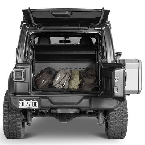 Road Trip Security Deck Enclosure For 2018-2023 Jeep Wrangler JL 2-Door - LandShaker-lsg3069-2