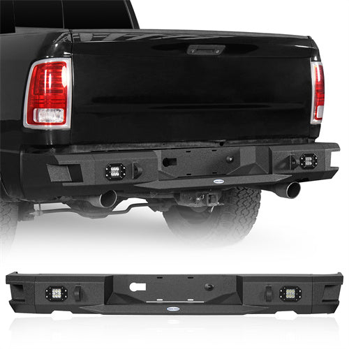 LandShaker Steel Rear Bumper for 2009-2018 Ram 1500 lsg6025s 1