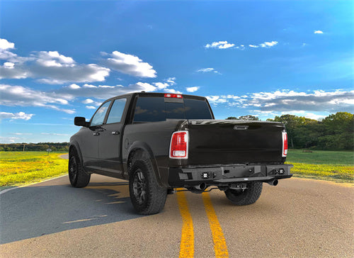 LandShaker Steel Rear Bumper for 2009-2018 Ram 1500 lsg6025s 4