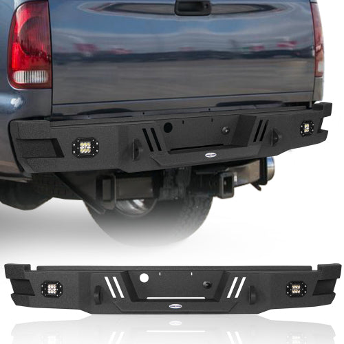 LandShaker Truck Rear Bumper w/ LED Floodlights for 2005-2007 Ford F-250 lsg8504  1