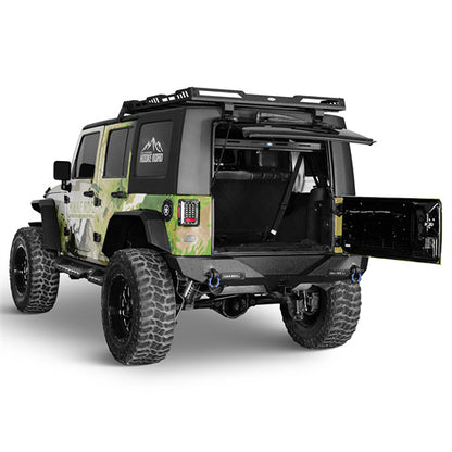 Trunk Upper Basket Cargo Rack For 2007-2018 Jeep Wrangler JK 4-Door Hardtop - LandShaker4x4