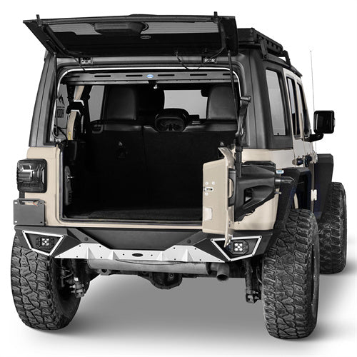 Trunk Upper Basket Cargo Rack For 2018-2024 Jeep Wrangler JL 4-Door Hardtop - LandShaker4x4